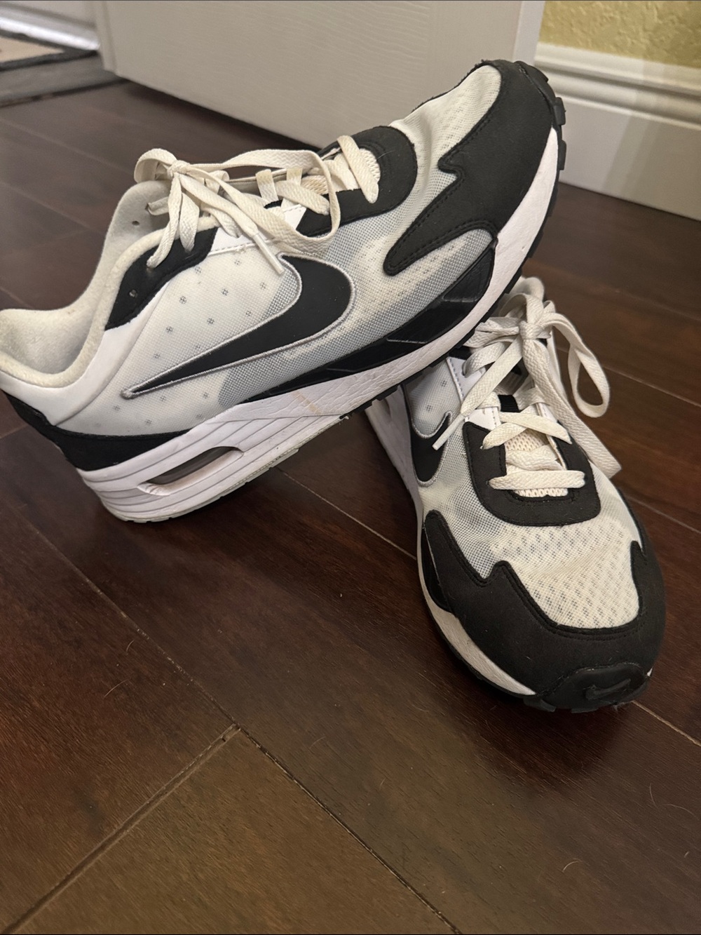 Nike Black and White Trainer Sneakers